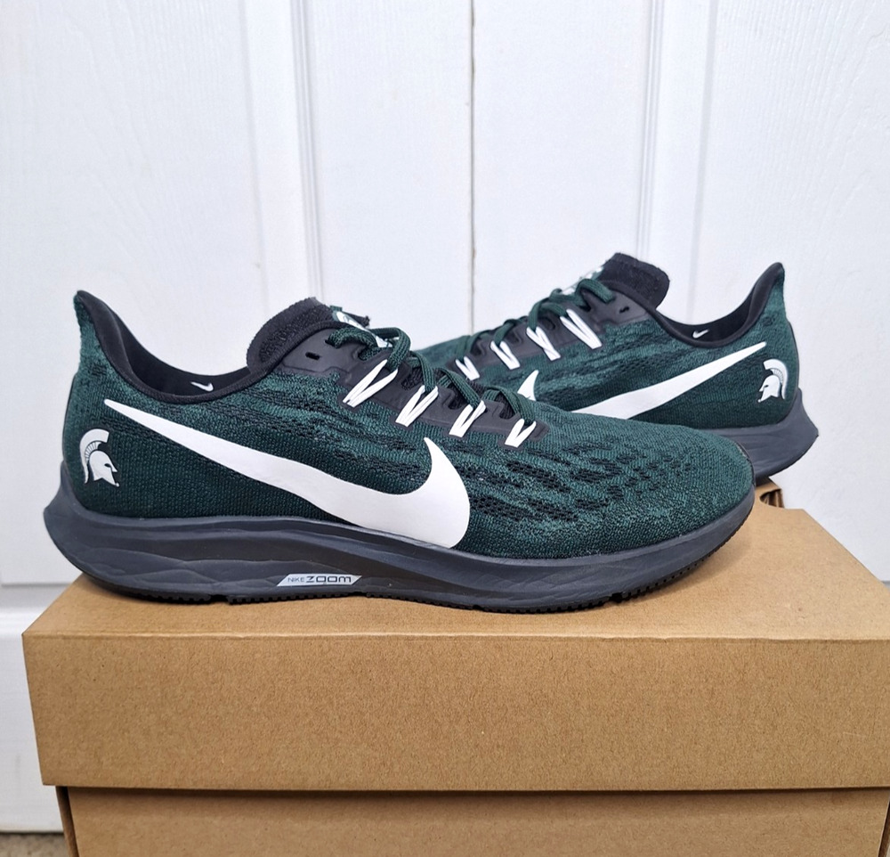Nike Air Zoom Pegasus 35 Michigan State Spartans CI2071-300 size 10.5
